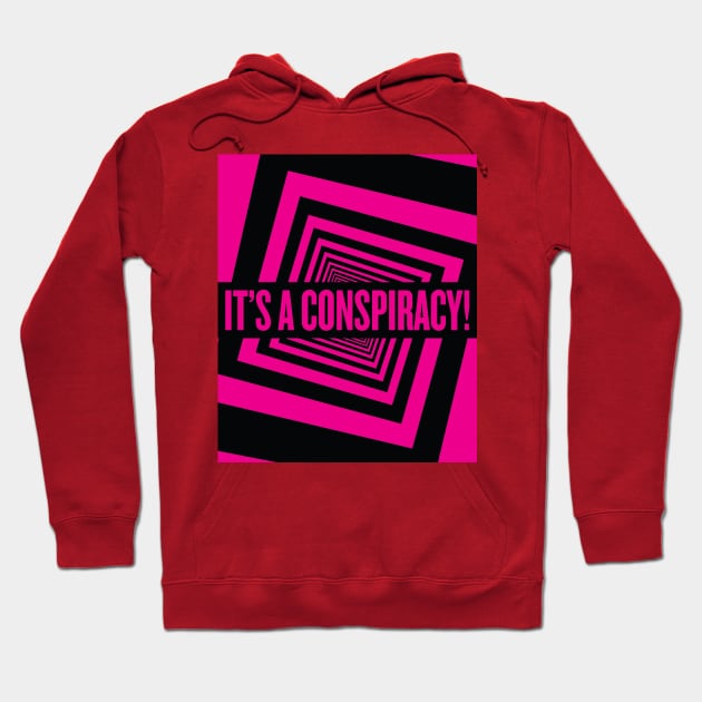 Purple It's A Conspiracy! Hoodie by Itsaconspiracy